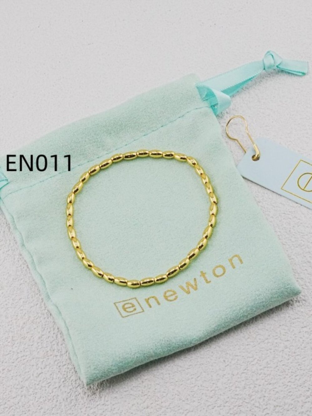 Enewton Gold Oval Bead Bracelet